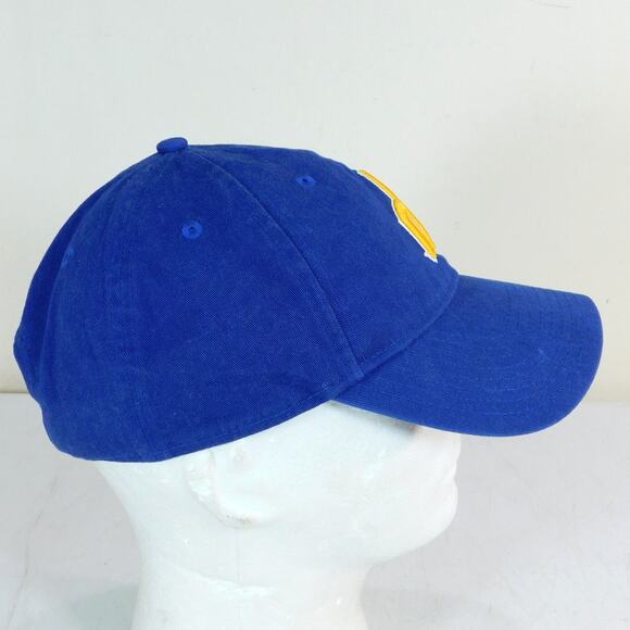 New Era Seattle Mariners Trident Logo Strapback Hat Blue 9Twenty Adjustable MLB - Picture 3 of 7